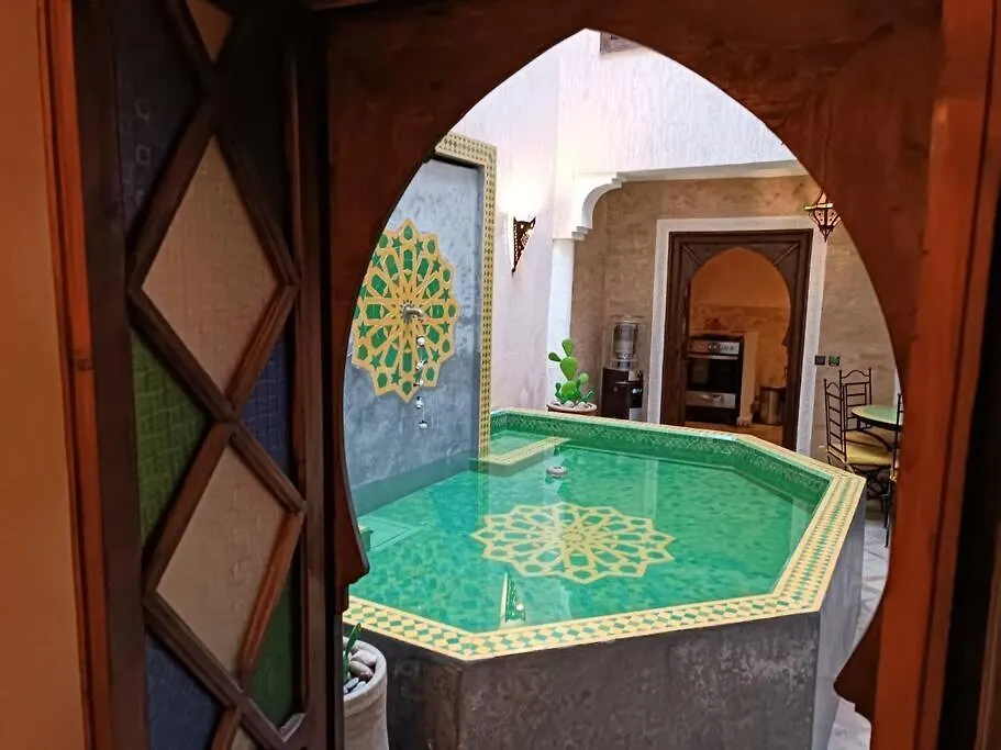 Riad Dar Naai Privatif 3 Chambres 6 Personnes Place Jemma El Fna Marrakesch Marokko